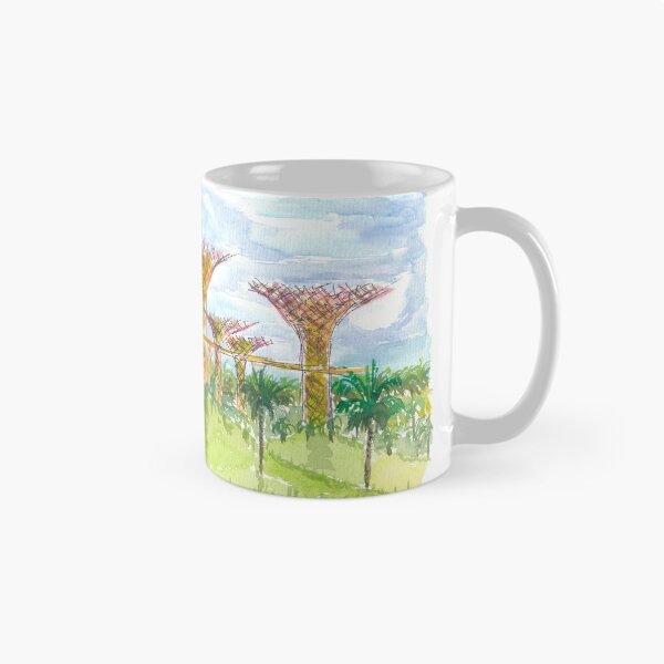 Item preview, Singapore Iconic Gardens with Palms and Supertrees in the Sun designed and sold by artshop77.