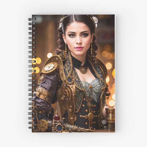 Item preview, Steam Dreams: Detailed images of girls in steampunk outfit designed and sold by ArtCreator2023.