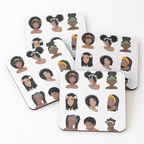 Item preview, Cute Afro Girls Mealnin, African Girls  designed and sold by Logiamerch.