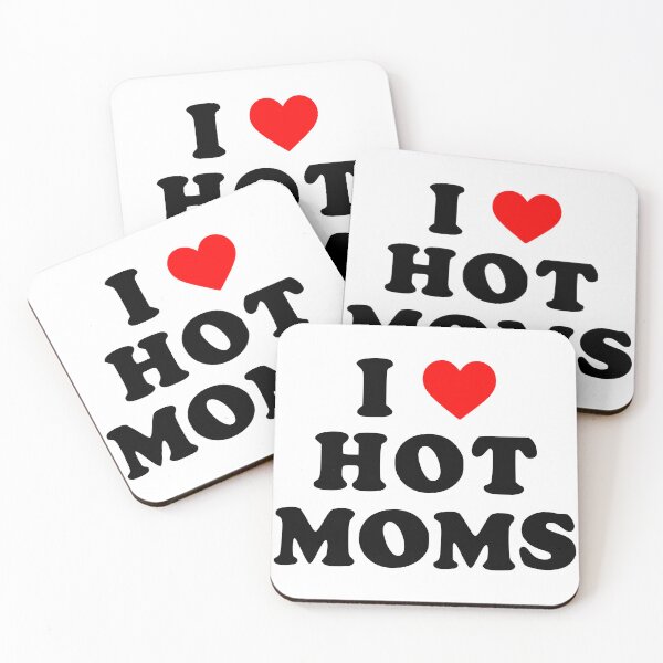 Item preview, Copy of I HEART HOT MOMS designed and sold by EmeraldScorpion.