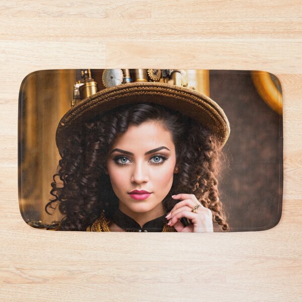 Item preview, Retro-futurism: Portraits of girls with a steampunk look designed and sold by ArtCreator2023.