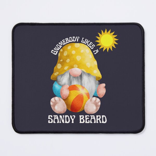 Item preview, Gnomebody Likes A Sandy Beard Summer Beach Gnome designed and sold by SunfullyYours.