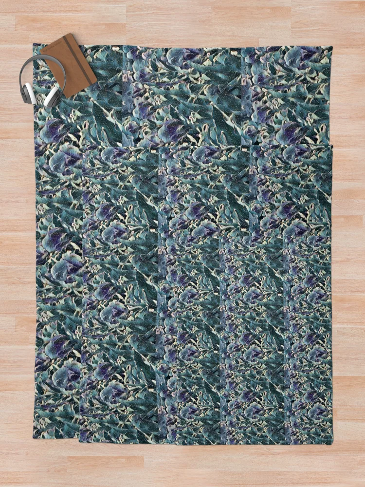 Thumbnail 5 of 6, Throw Blanket, Spring Night designed and sold by RivehArt.