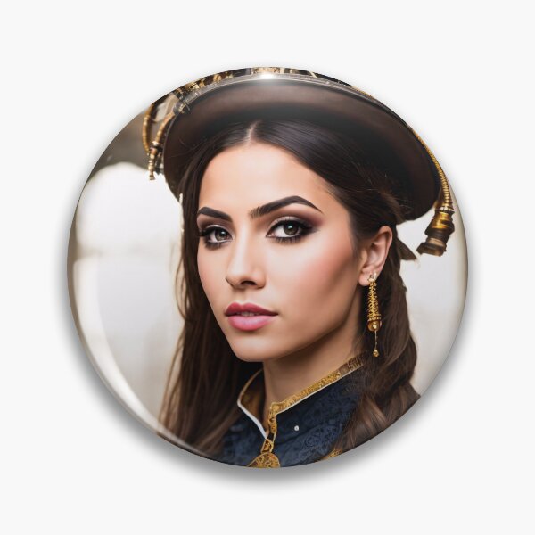 Item preview, The charm of steampunk: detailed portraits of steampunk girls designed and sold by ArtCreator2023.