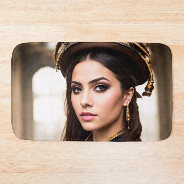 Item preview, The charm of steampunk: detailed portraits of steampunk girls designed and sold by ArtCreator2023.