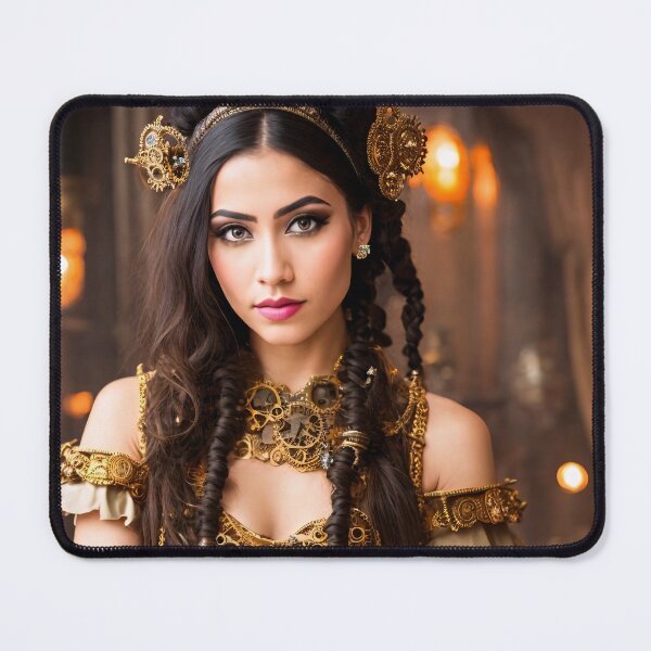 Item preview, Victorian Steam: Realistic portraits of girls in steampunk outfits designed and sold by ArtCreator2023.