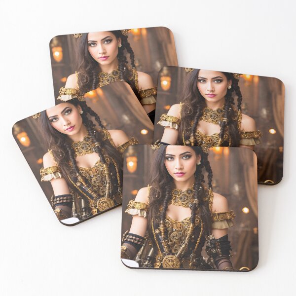 Item preview, Victorian Steam: Realistic portraits of girls in steampunk outfits designed and sold by ArtCreator2023.