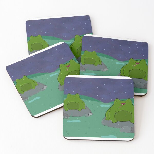 Item preview, Forgs in the rain designed and sold by ileandraws.