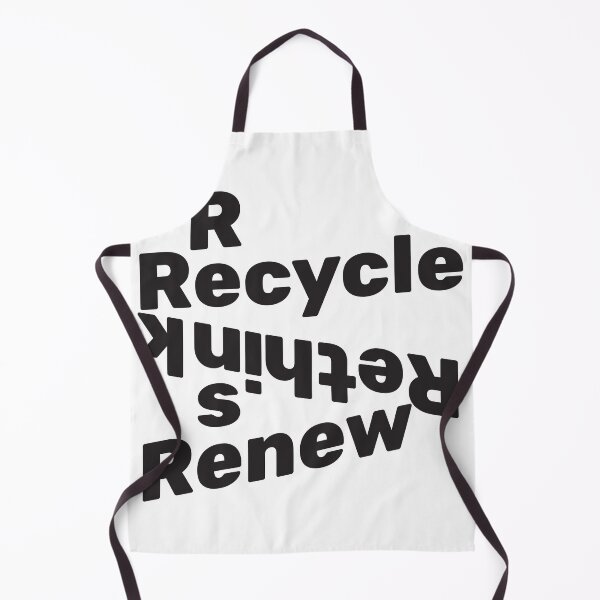 Item preview, Recycle Reuse Renew Rethink (Black Font) designed and sold by EXproRIMENT.