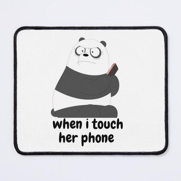 Item preview, When i touch her phone  designed and sold by THE-CLOTHS.