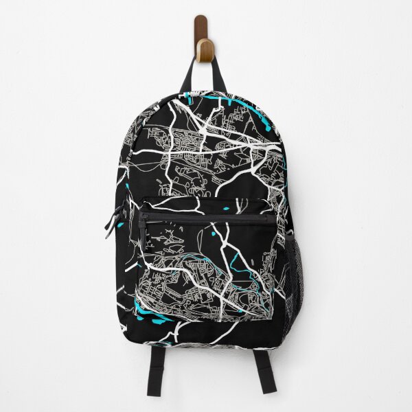 Item preview, Glasgow street map designed and sold by IvonDesign.
