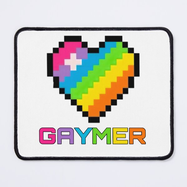 Item preview, GAYMER pixelated heart designed and sold by Hamilton is Beautiful.
