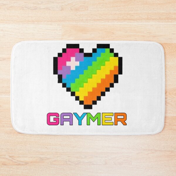 Item preview, GAYMER pixelated heart designed and sold by Hamilton is Beautiful.
