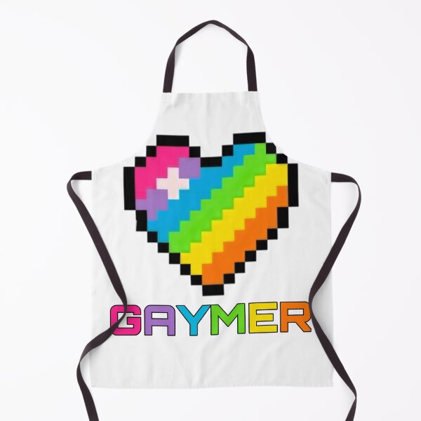 Item preview, GAYMER pixelated heart designed and sold by Hamilton is Beautiful.