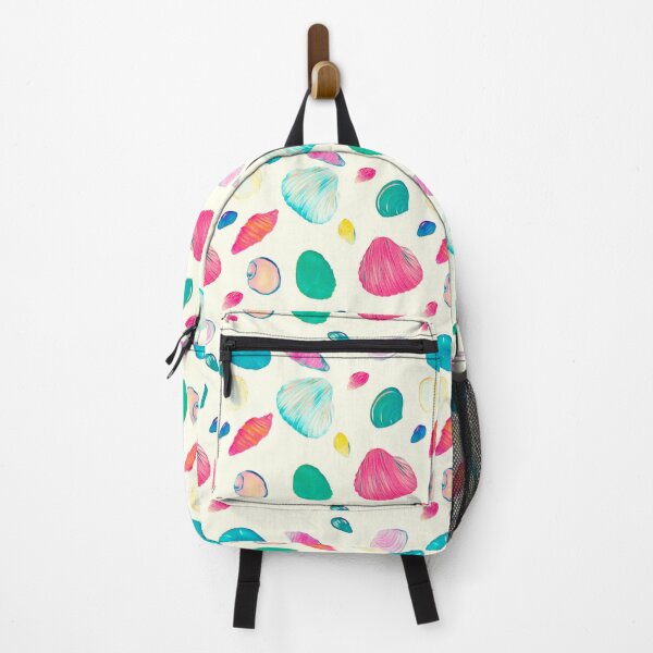 Item preview, Pretty Colorful Seashells Beige Pattern designed and sold by NdesignTrend.