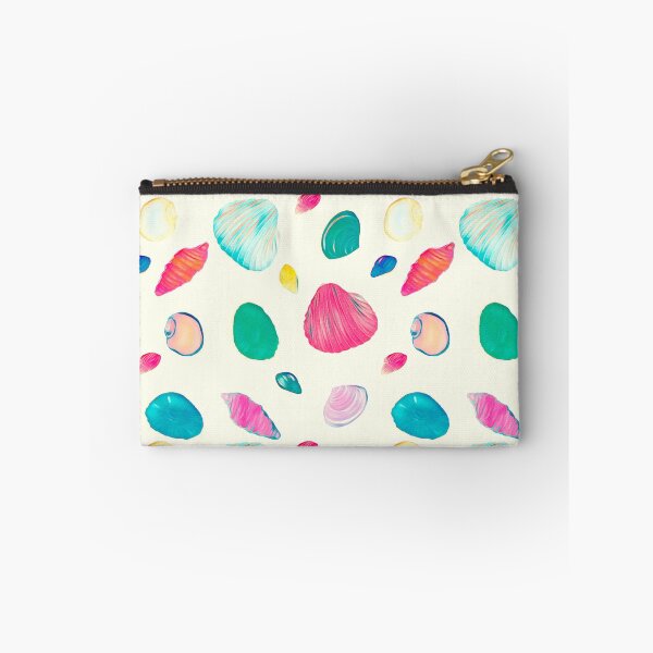 Item preview, Pretty Colorful Seashells Beige Pattern designed and sold by NdesignTrend.