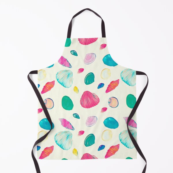 Item preview, Pretty Colorful Seashells Beige Pattern designed and sold by NdesignTrend.