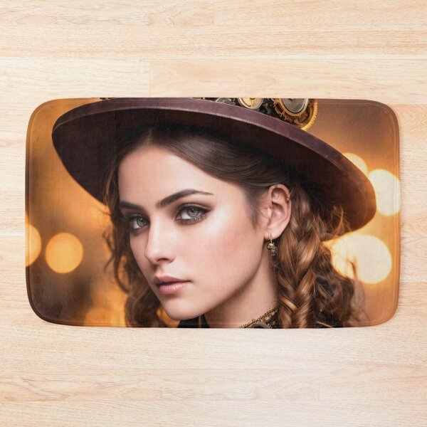 Item preview,     Travel back in time to the steampunk age: Portraits of girls with a steampunk look designed and sold by ArtCreator2023.
