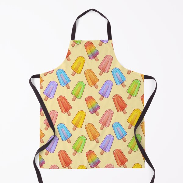 Item preview, rainbow popsicles - yellow designed and sold by Vermilion-Vibes.