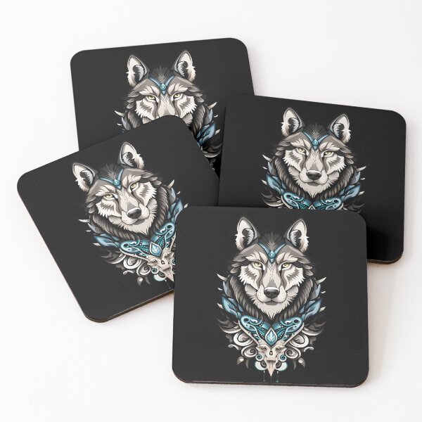 Item preview, Wolf tattoo style designed and sold by KenyCanales.