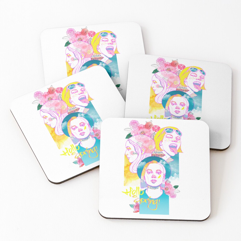 Item preview, Coasters (Set of 4) designed and sold by DonkeyParalyzed.