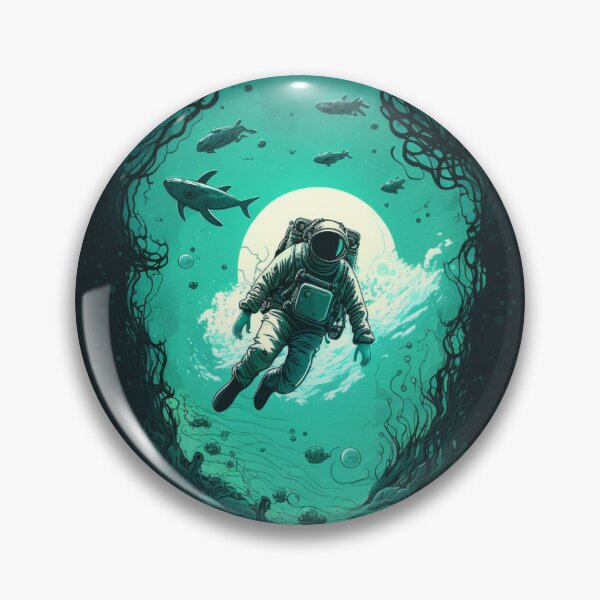 Item preview, Ocean Astronaut, Sea, Space, Exploration, Nerd Gift designed and sold by Design-Moore.