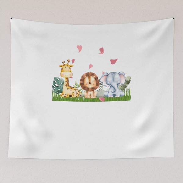 Item preview, Jungle animals designed and sold by Meatredbubble.