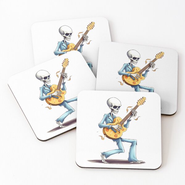 Item preview, Skeleton Guitarist Dance Party designed and sold by Artwyz.