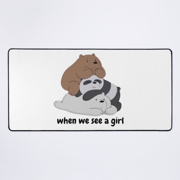Item preview, When we see a girl  designed and sold by THE-CLOTHS.