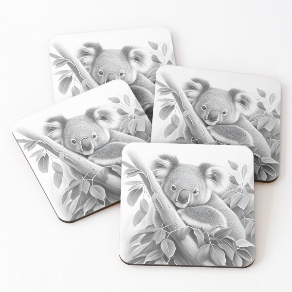 Item preview, Koala pencil drawing designed and sold by Pencil-Art.