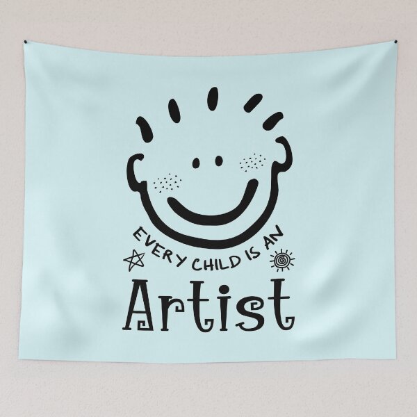Item preview, Every Child Is An Artist designed and sold by VichallanStudio.