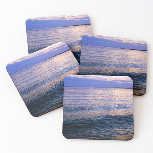 Item preview, Stormy evening on the seaside in purplish color designed and sold by ALEX PHOTO DREAMS.