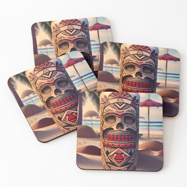 Item preview, Tiki designed and sold by MatrixTattoo.