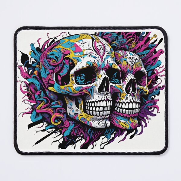 Item preview, #3 Artistic skull design designed and sold by shadowartsss.