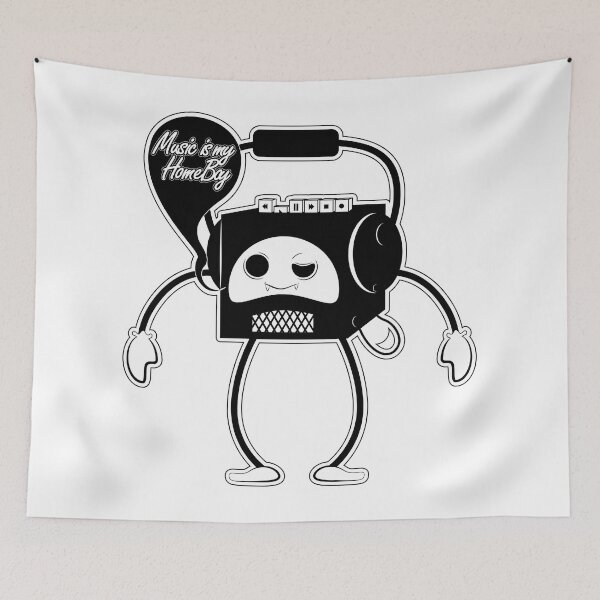Item preview, Boombox Dude designed and sold by EbeeOrtez.
