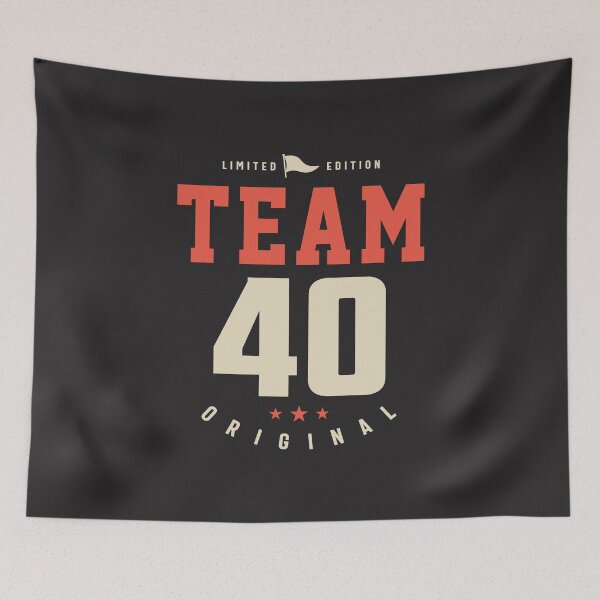 Item preview, Team 40 Original - Limited Edition 40th Birthday designed and sold by cidolopez.