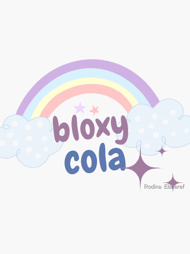 roblox bloxy cola Sticker for Sale by BabyCatArtist