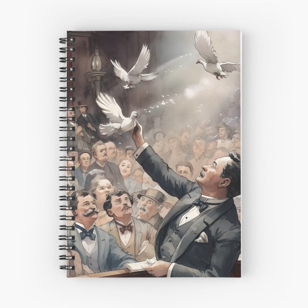 Item preview, Magician Releasing Doves designed and sold by CreationsByMatt.