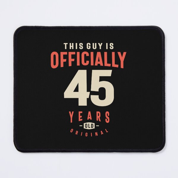 Item preview, This Guy is Officially 45 Years Old Original - 45th Birthday designed and sold by cidolopez.