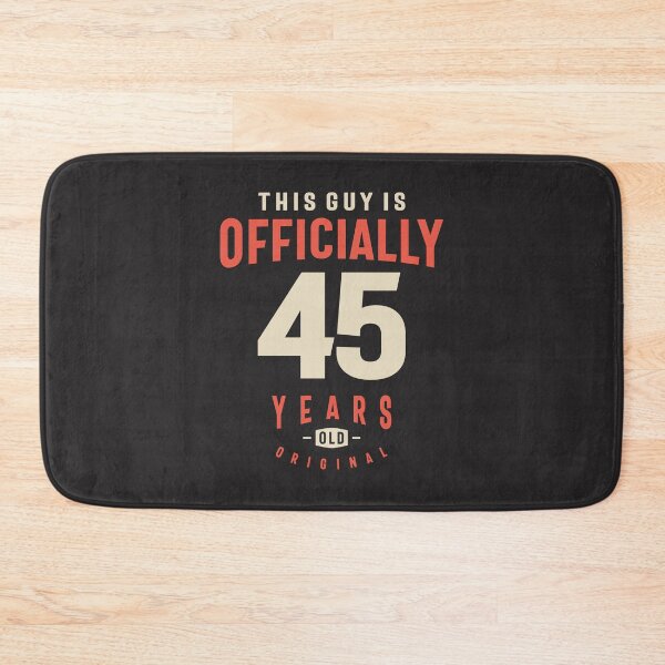 Item preview, This Guy is Officially 45 Years Old Original - 45th Birthday designed and sold by cidolopez.