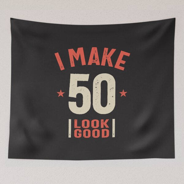 Item preview, I Make 50 Look Good - Funny 50th Birthday designed and sold by cidolopez.