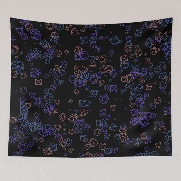 Item preview, Dice Hoard - Black, Purple, Pink, Blue designed and sold by AvengingSassy.