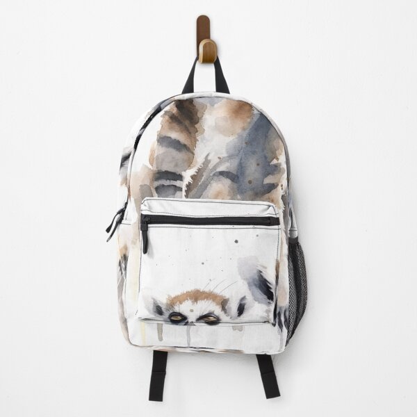 Item preview, Watercolor Wash Lemurs designed and sold by Matt's Artificial Nature.