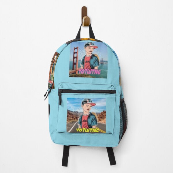 Item preview, Sticker pack 9 graphics boy with backpack different backgrounds designed and sold by JaroDesign2023.