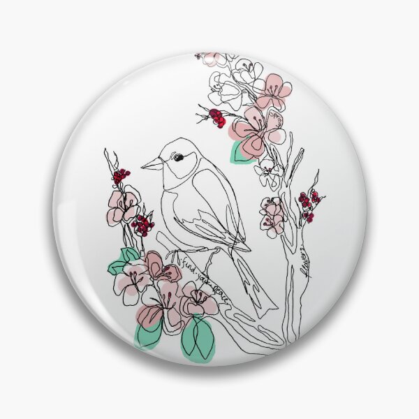 Item preview, bird and spring designed and sold by AdrijanaAjaDa.