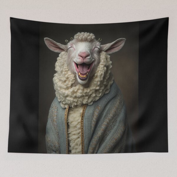 Item preview, Laughing Sheep designed and sold by TylerBurst.