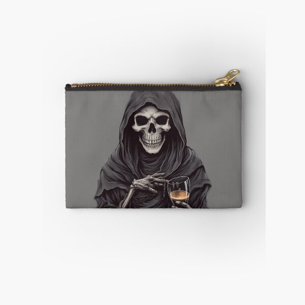 Item preview, The Grim Reaper Drinking Wine designed and sold by MTJ-Mushrooms.