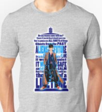 time traveller Quotes Typograph Unisex T-Shirt