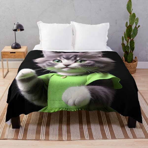 Item preview, Dancing cat - Modern digital art designed and sold by Ai-michiart.