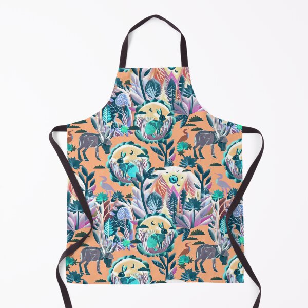 Item preview, Night garden cute animals designed and sold by Alessandro Remo Mazzoni Remotextiles.
